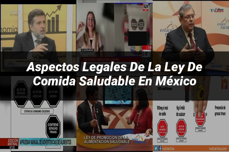 "Aspectos Legales de la Ley de Comida Saludable en México"