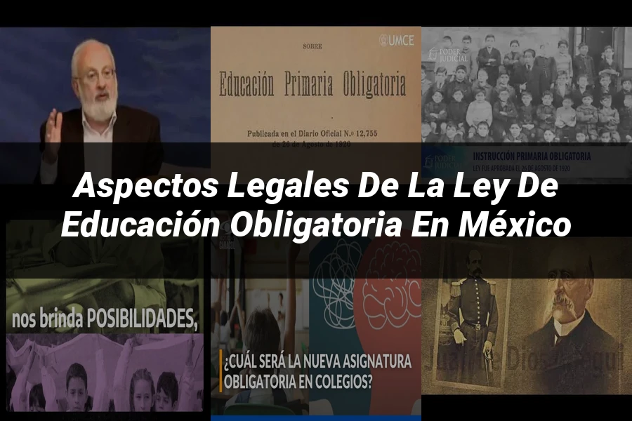 "Aspectos Legales de la Ley de Educación Obligatoria en México"