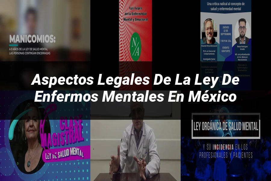 "Aspectos Legales de la Ley de Enfermos Mentales en México"