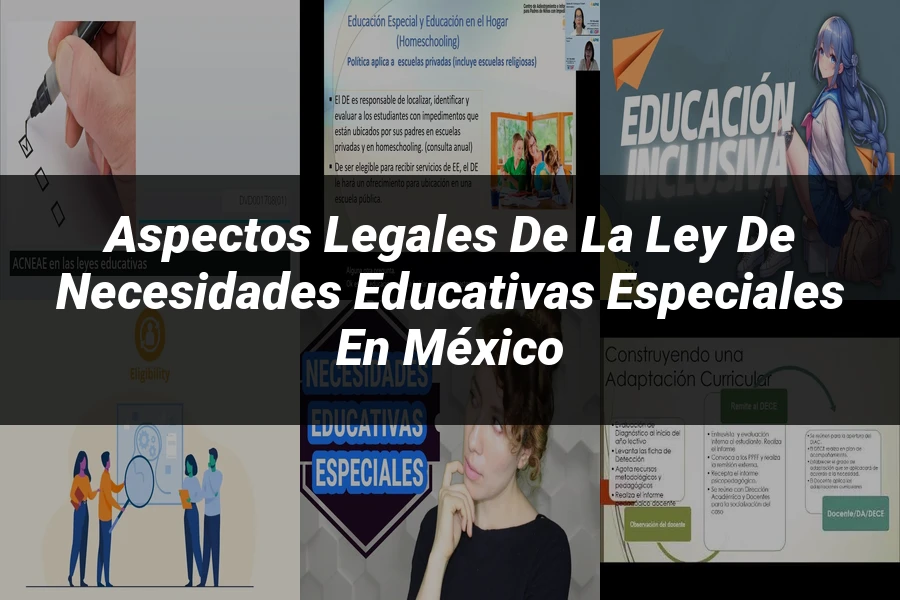 "Aspectos Legales de la Ley de Necesidades Educativas Especiales en México"