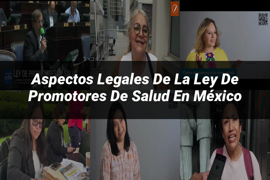 "Aspectos Legales de la Ley de Promotores de Salud en México"