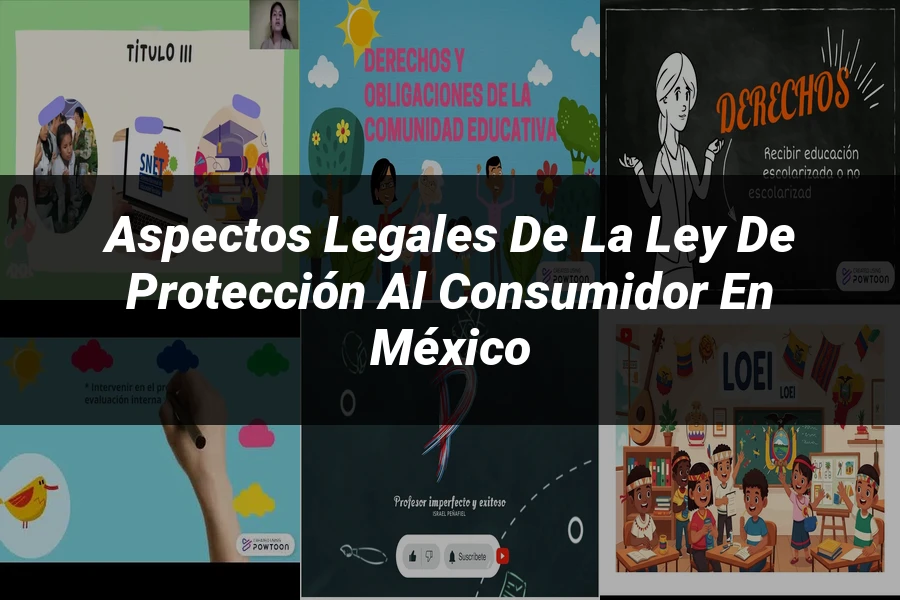 "Aspectos Legales de la Ley de Protección al Consumidor en México"