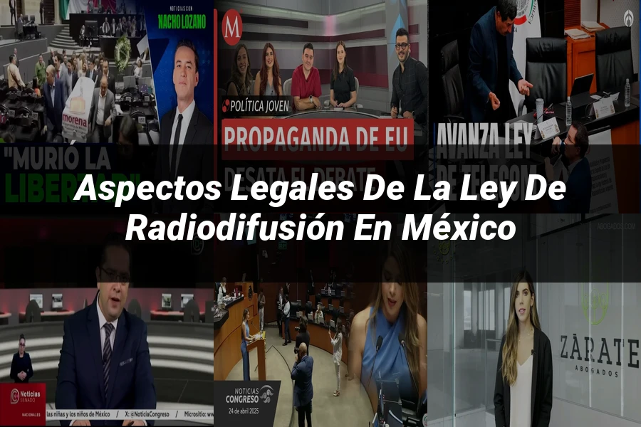 "Aspectos Legales de la Ley de Radiodifusión en México"