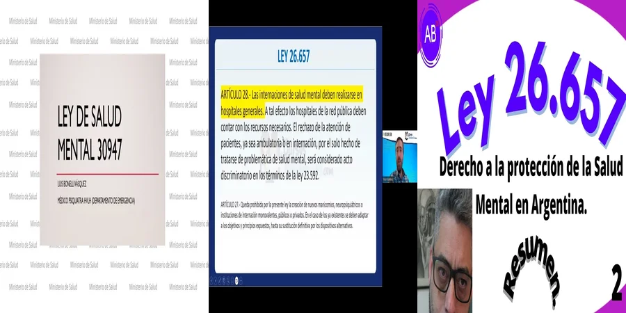 "Aspectos Legales de la Ley de Salud Mental en México"
