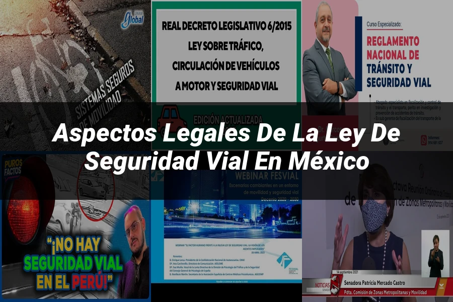 "Aspectos Legales de la Ley de Seguridad Vial en México"