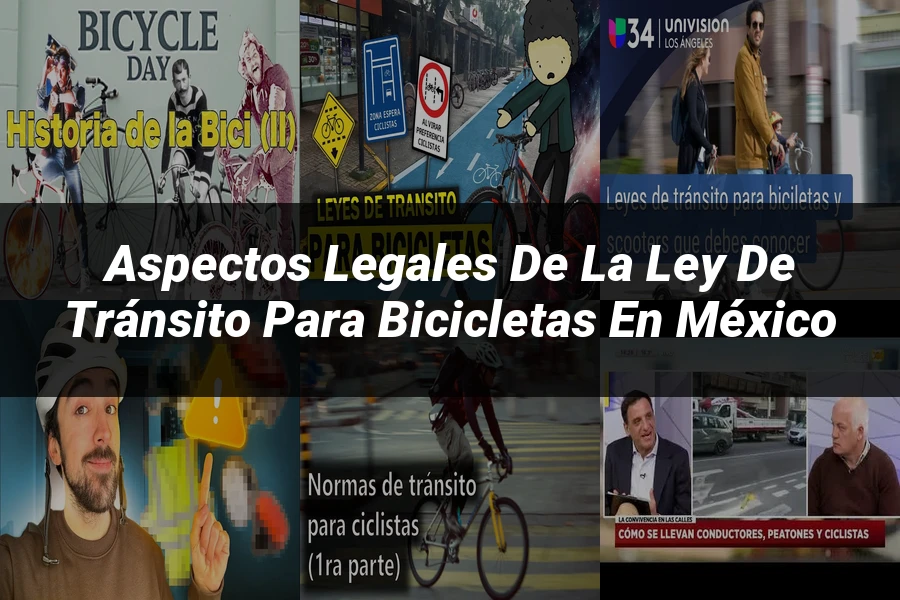 "Aspectos Legales de la Ley de Tránsito para Bicicletas en México"