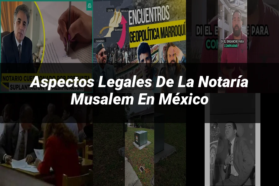 "Aspectos Legales de la Notaría Musalem en México"