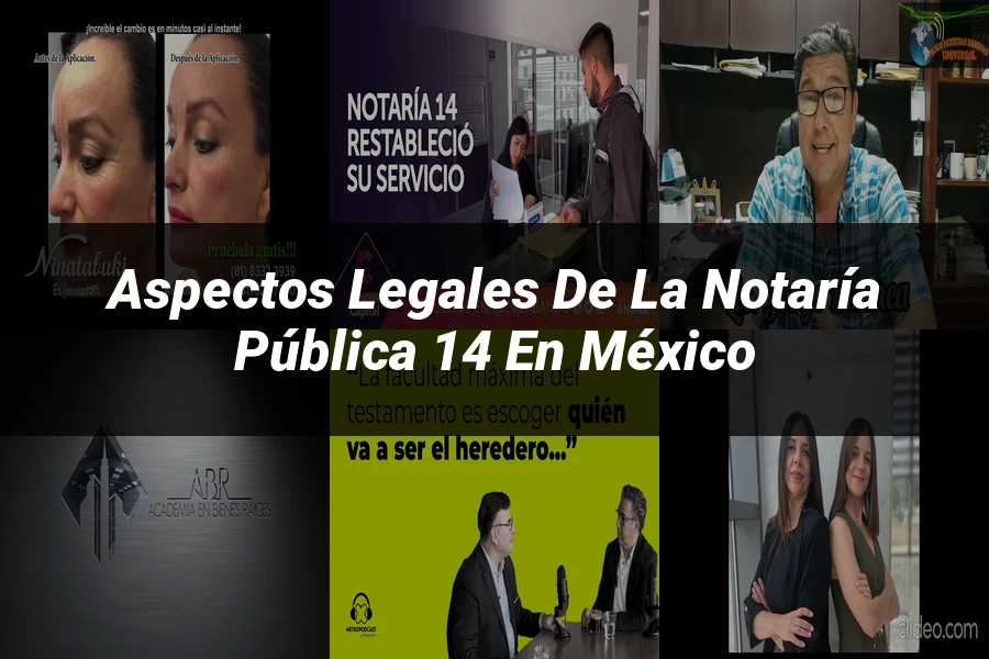 "Aspectos Legales de la Notaría Pública 14 en México"