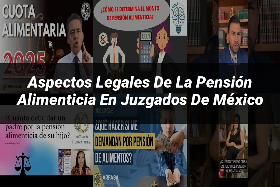 "Aspectos Legales de la Pensión Alimenticia en Juzgados de México"