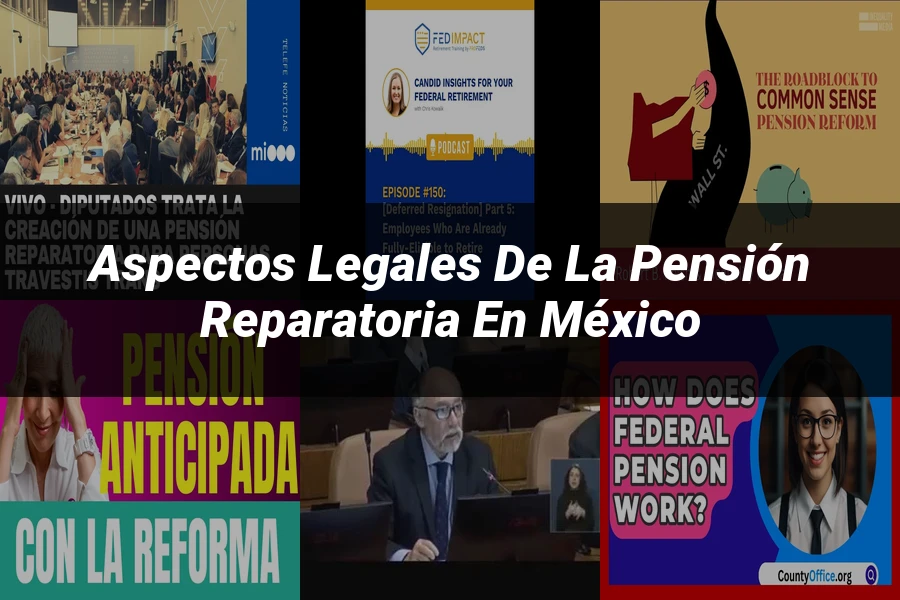 "Aspectos Legales de la Pensión Reparatoria en México"