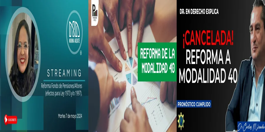 "Aspectos Legales de la Reforma Modalidad 40 en México"