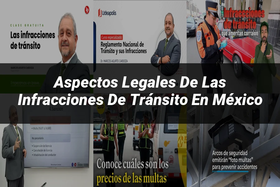 "Aspectos Legales de las Infracciones de Tránsito en México"