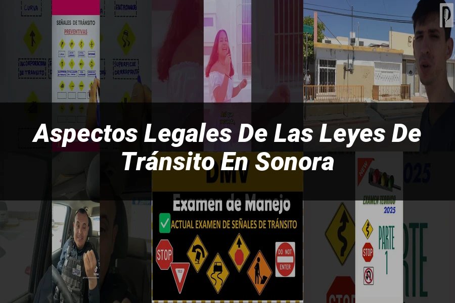 "Aspectos Legales de las Leyes de Tránsito en Sonora"