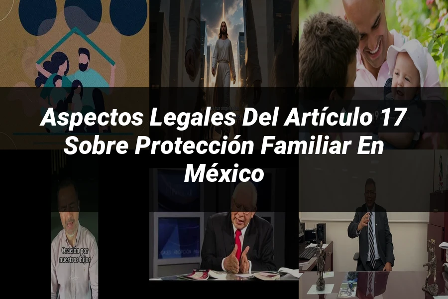 "Aspectos Legales del Artículo 17 sobre Protección Familiar en México"