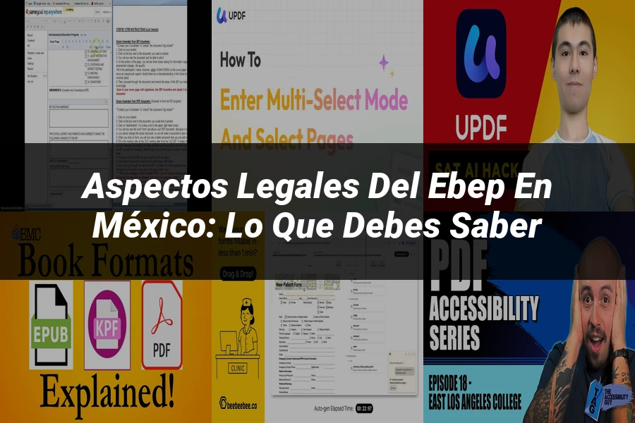 "Aspectos Legales del ebep en México: Lo Que Debes Saber"