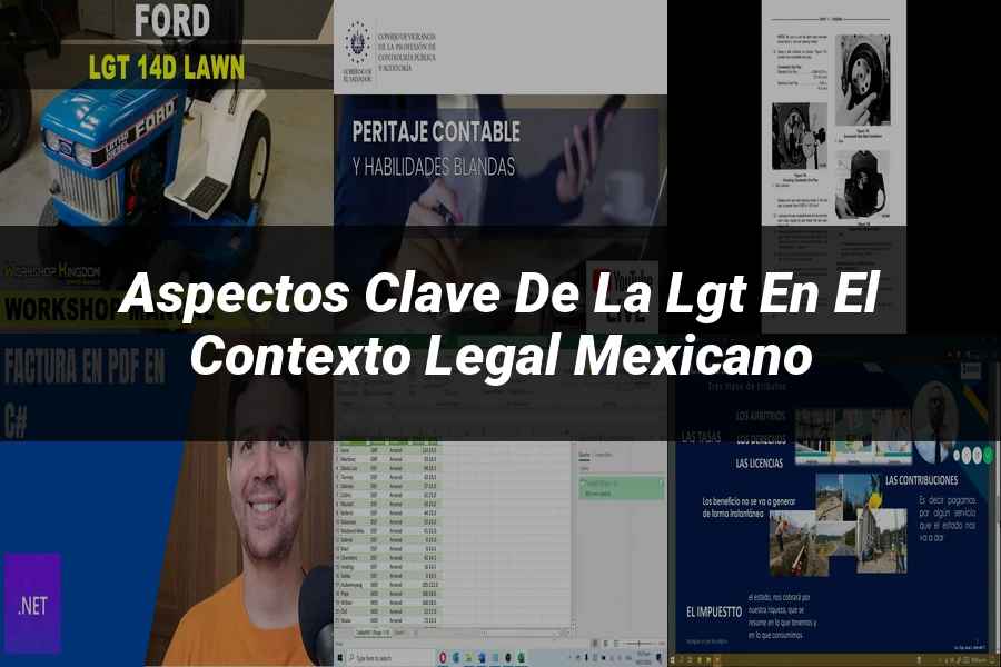 "Aspectos clave de la LGT en el contexto legal mexicano"
