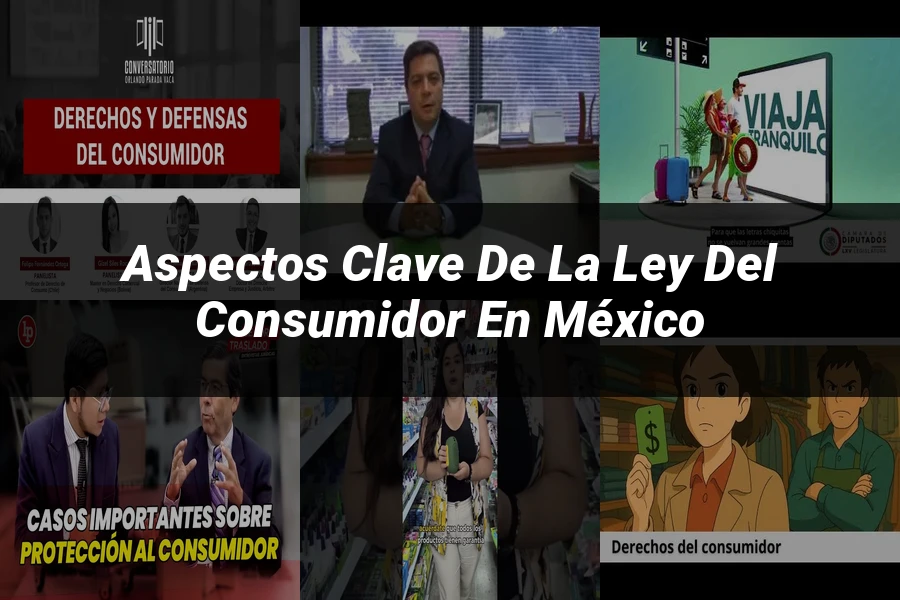 "Aspectos clave de la Ley del Consumidor en México"