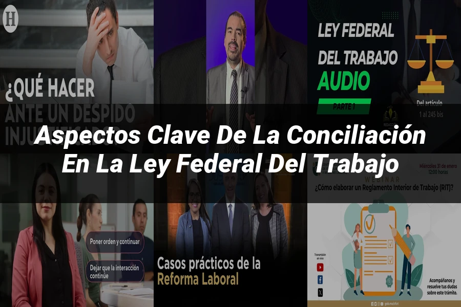 "Aspectos clave de la conciliación en la Ley Federal del Trabajo"