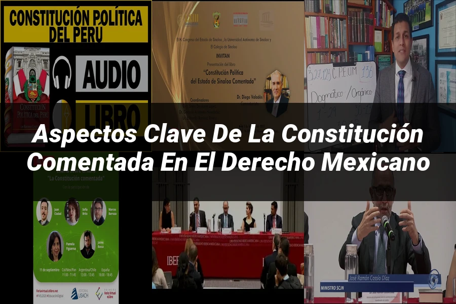 "Aspectos clave de la constitución comentada en el derecho mexicano"