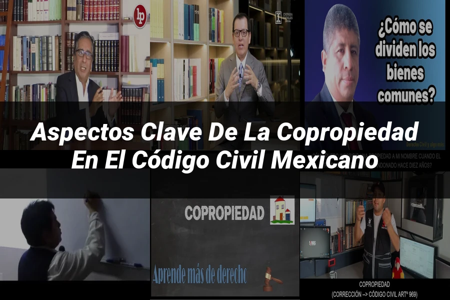 "Aspectos clave de la copropiedad en el código civil mexicano"