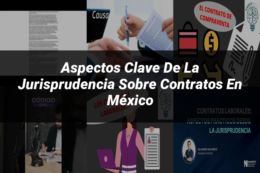 "Aspectos clave de la jurisprudencia sobre contratos en México"