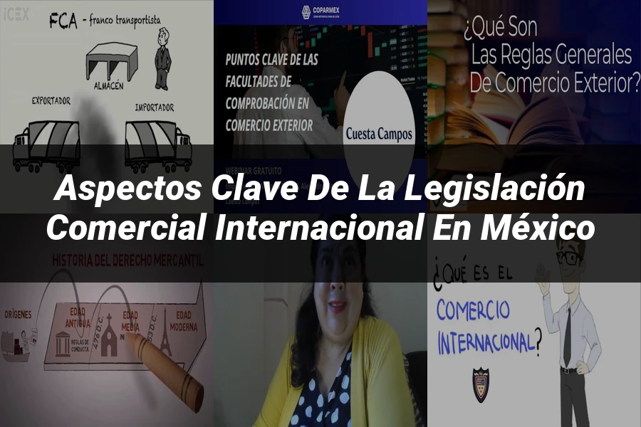 "Aspectos clave de la legislación comercial internacional en México"