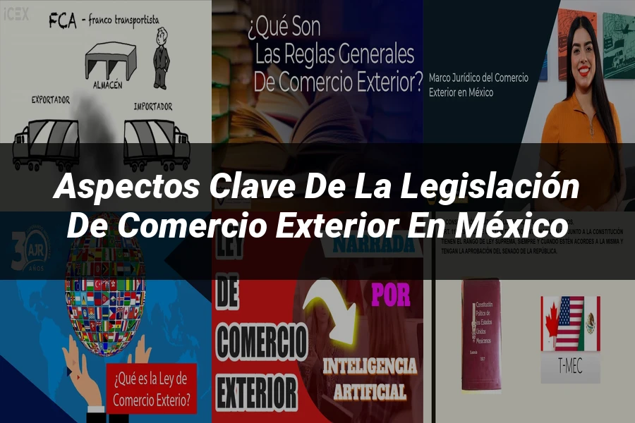 "Aspectos clave de la legislación de comercio exterior en México"