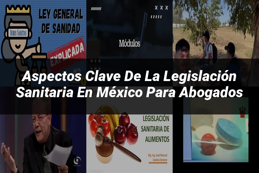 "Aspectos clave de la legislación sanitaria en México para abogados"