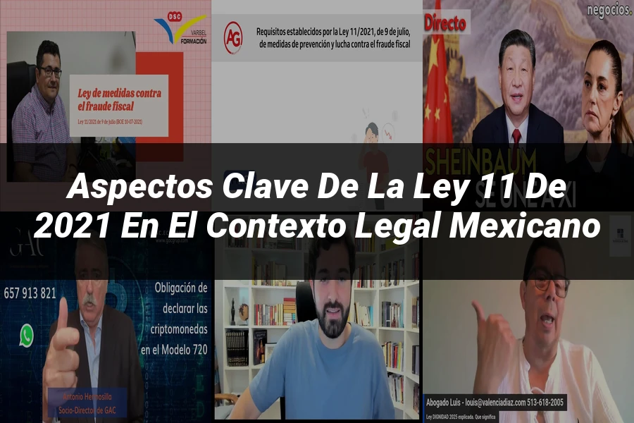 "Aspectos clave de la ley 11 de 2021 en el contexto legal mexicano"