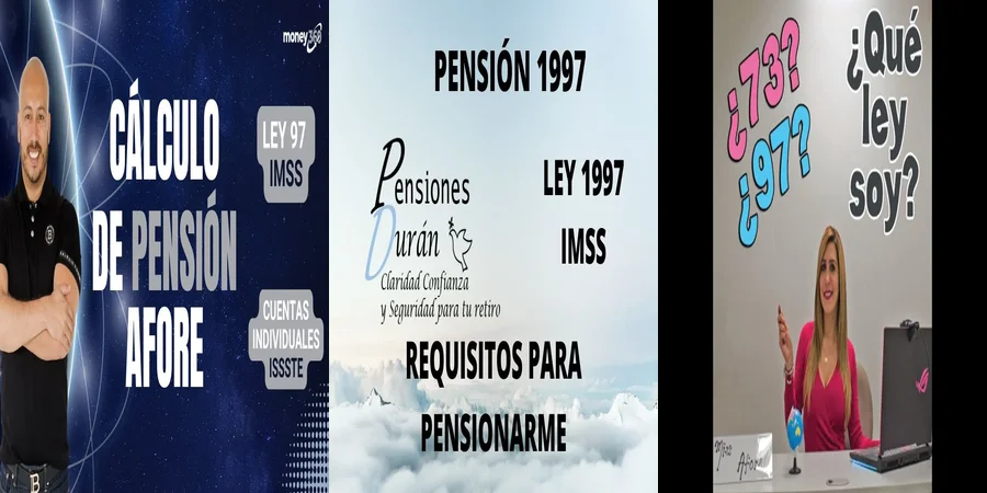 "Aspectos clave de la ley 1997 sobre pensiones en México"