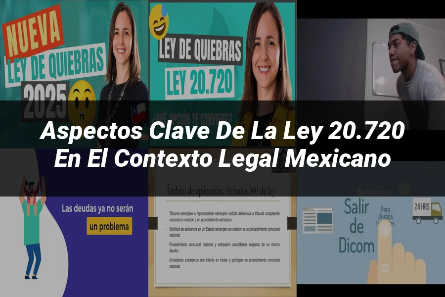 "Aspectos clave de la ley 20.720 en el contexto legal mexicano"