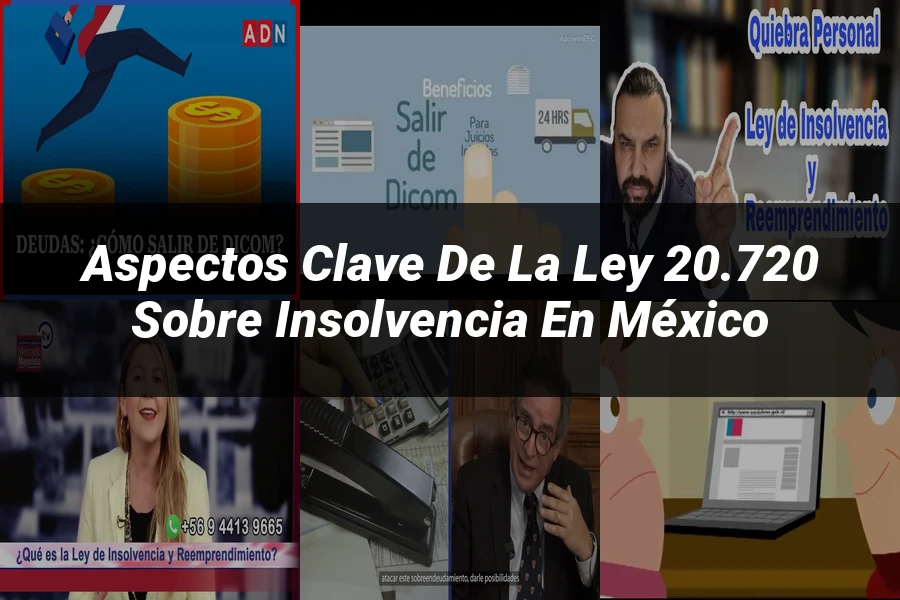 "Aspectos clave de la ley 20.720 sobre insolvencia en México"