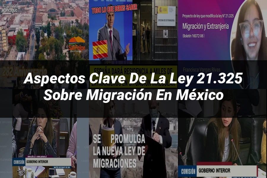 "Aspectos clave de la ley 21.325 sobre migración en México"