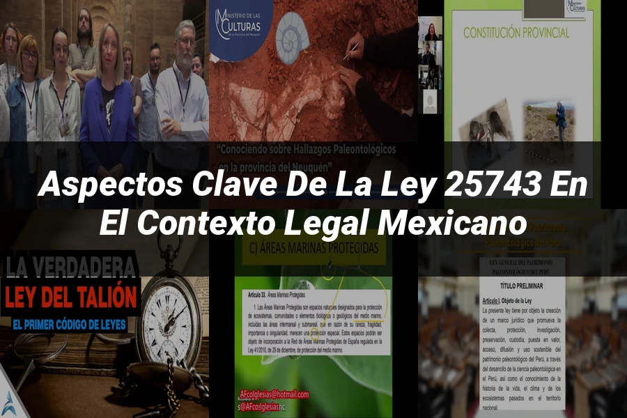 "Aspectos clave de la ley 25743 en el contexto legal mexicano"