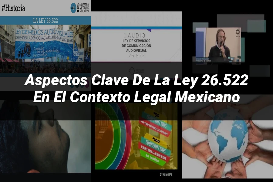 "Aspectos clave de la ley 26.522 en el contexto legal mexicano"