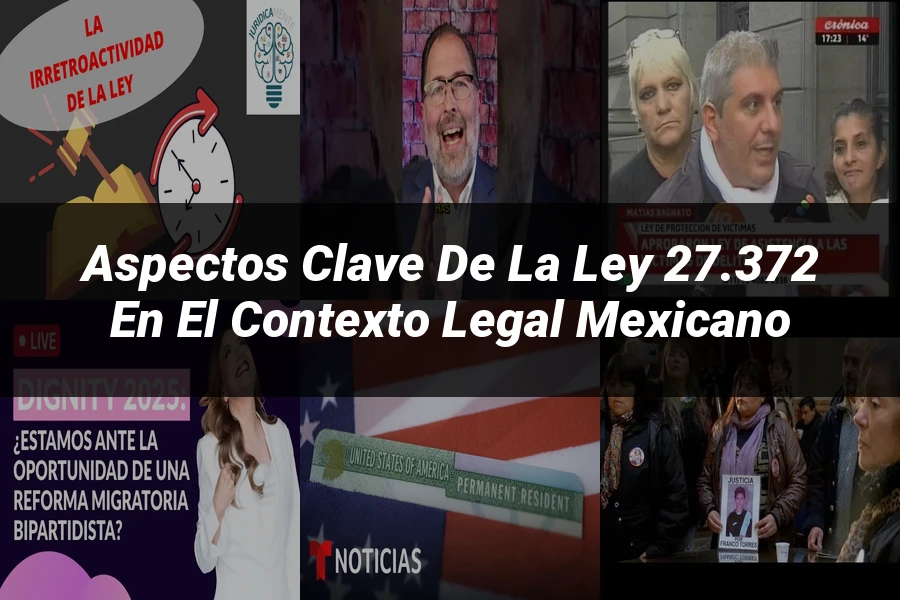 "Aspectos clave de la ley 27.372 en el contexto legal mexicano"