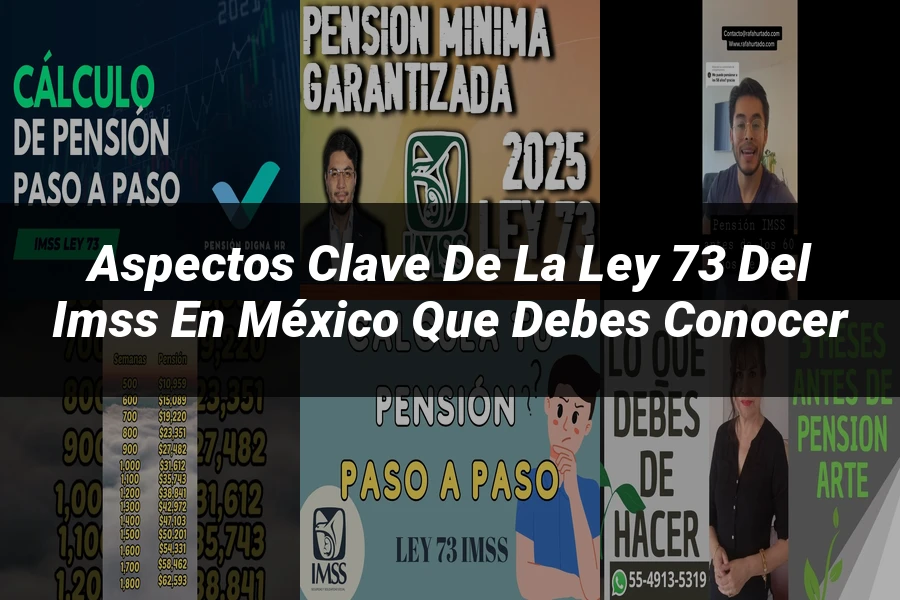 "Aspectos clave de la ley 73 del IMSS en México que debes conocer"