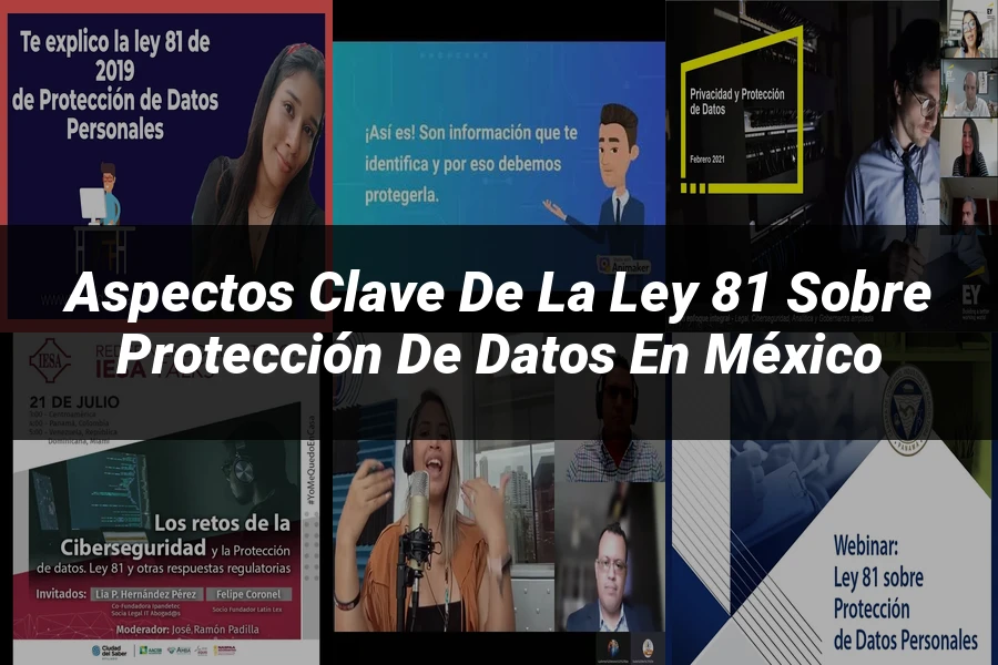 "Aspectos clave de la ley 81 sobre protección de datos en México"