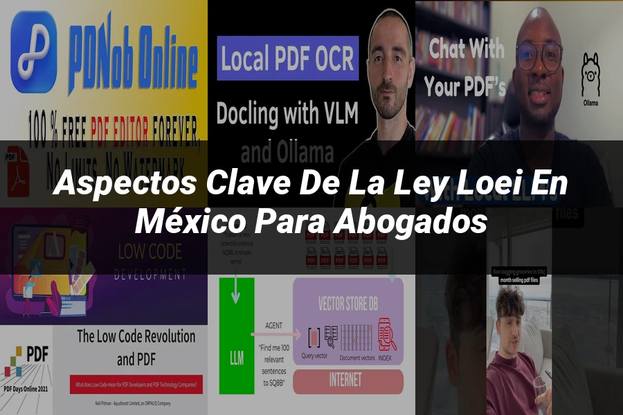 "Aspectos clave de la ley LOEI en México para abogados"