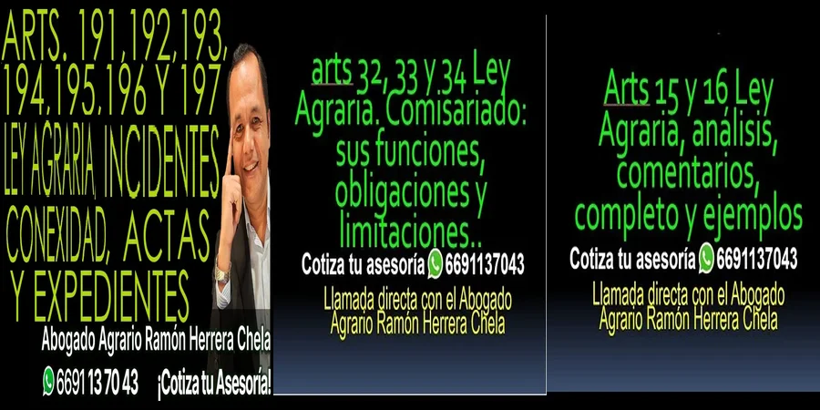 "Aspectos clave de la ley agraria en México que debes conocer"