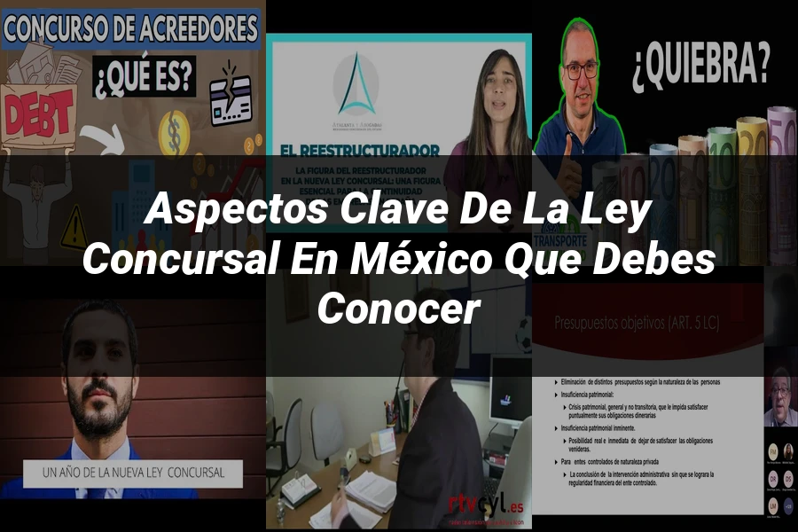 "Aspectos clave de la ley concursal en México que debes conocer"