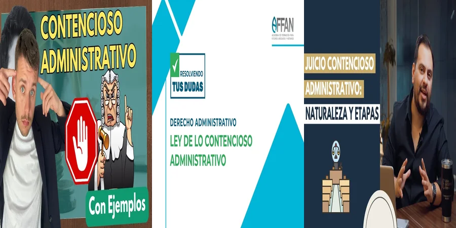 "Aspectos clave de la ley contencioso administrativo en México"