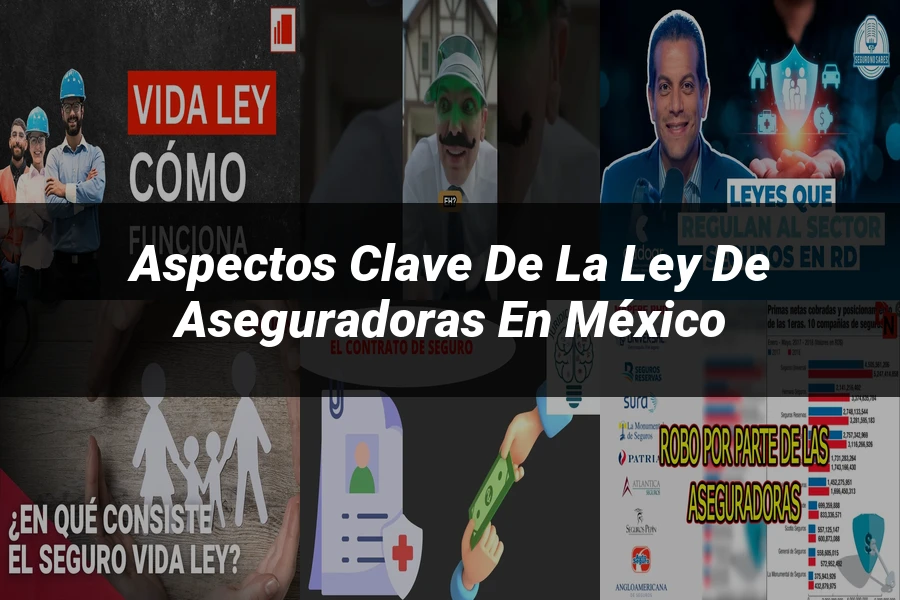 "Aspectos clave de la ley de aseguradoras en México"