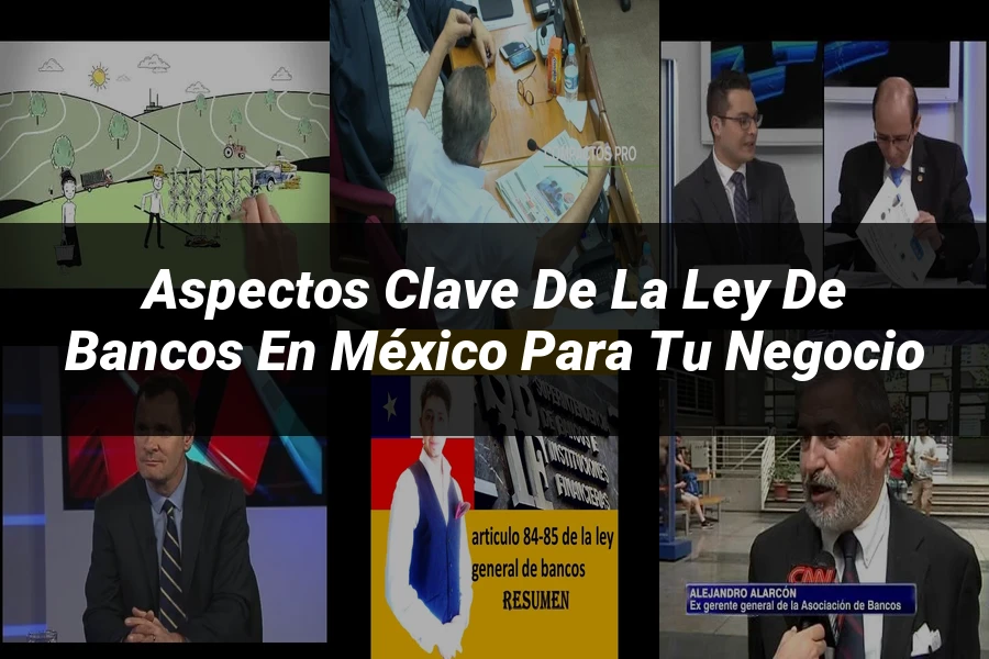"Aspectos clave de la ley de bancos en México para tu negocio"