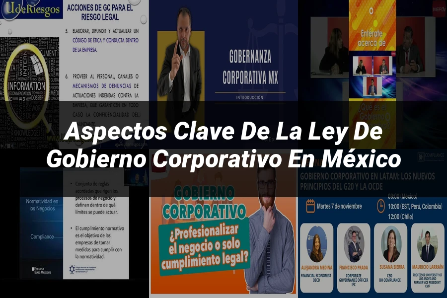 "Aspectos clave de la ley de gobierno corporativo en México"