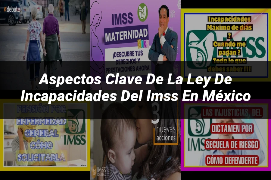 "Aspectos clave de la ley de incapacidades del IMSS en México"