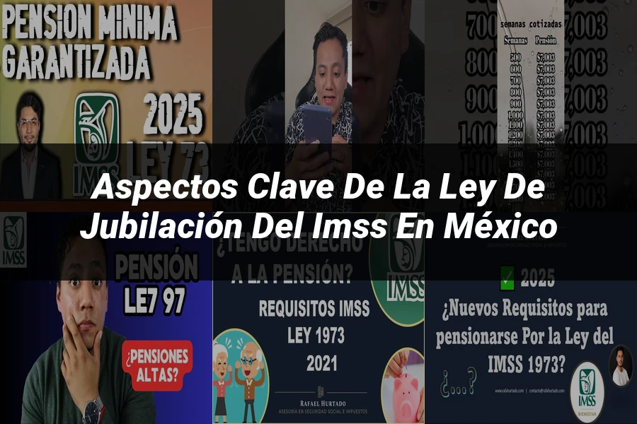"Aspectos clave de la ley de jubilación del IMSS en México"