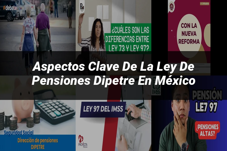 "Aspectos clave de la ley de pensiones dipetre en México"