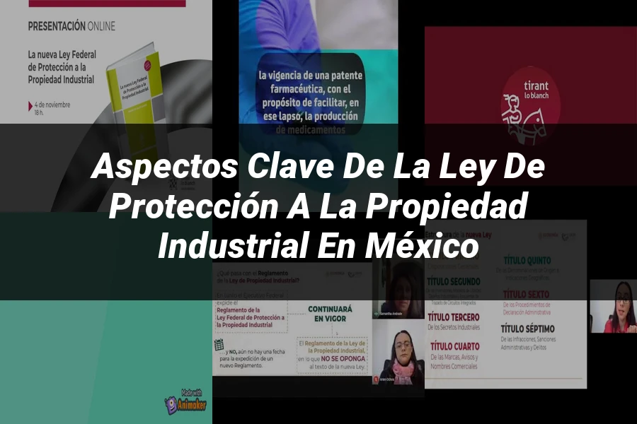 "Aspectos clave de la ley de protección a la propiedad industrial en México"