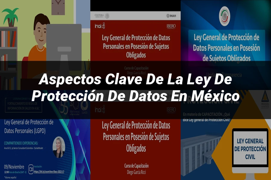 "Aspectos clave de la ley de protección de datos en México"